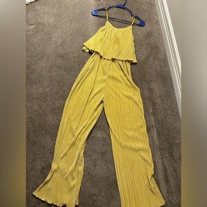 Gold romper from Cider. Size XS. Only worn twice.